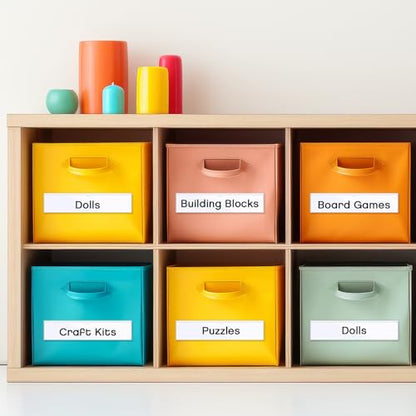Chinco 30 Pcs Self Adhesive Pockets, Bin Labels for Storage Bins, Clear Pocket Label Sleeves, Plastic Index Card Holder with Top Open for Organizing Bins Box Drawer(14 x 4 Inches) - size: 14 x 4 Inches