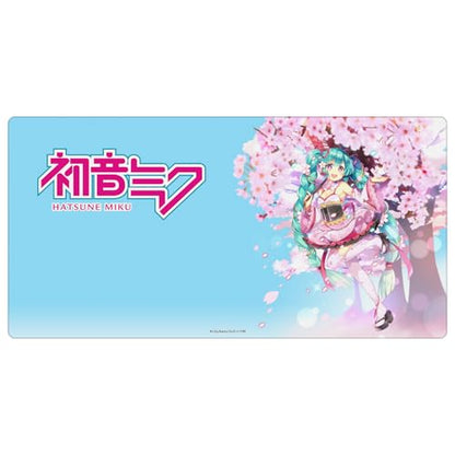 Head Case Designs Officially Licensed Hatsune Miku Sakura Graphics 23.62 x 11.81 x 0.12 inches (600 x 300 mm) - L Gaming Office Desk PC Keyboard Mouse Mat Pad - color: Sakura, size: 23.6" x 11.8"