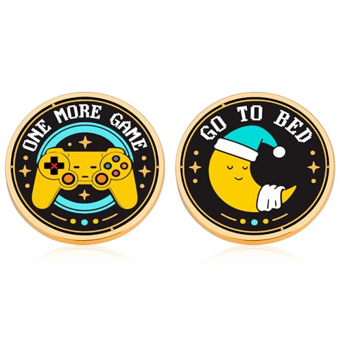 Funny Gamer Easter Basket Stuffer for Gamers Sons Boys Girls Men Women Boyfriend Decision Maker for Game Lover Fan Stress-Relieving Gaming Accessories for Birthday - color: Black