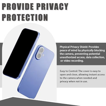Camera Lens Cover Compatible for iPhone 16/16 Plus/17,Camera Lens Protector to Protect Privacy and Security,Strong Adhesive -2 Pack-Clear - size: 16/16 Plus/17
