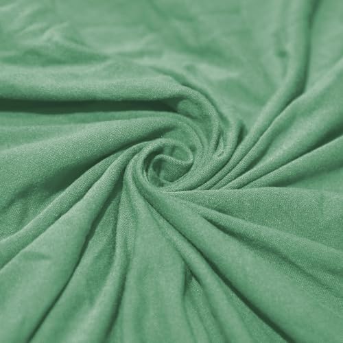 Gaming Chair Cover Set with Armrest Covers, Stretch Ruffled Slipcover for Racing Office Computer Reclining Chairs (Avocado Green) - color: Avocado Green