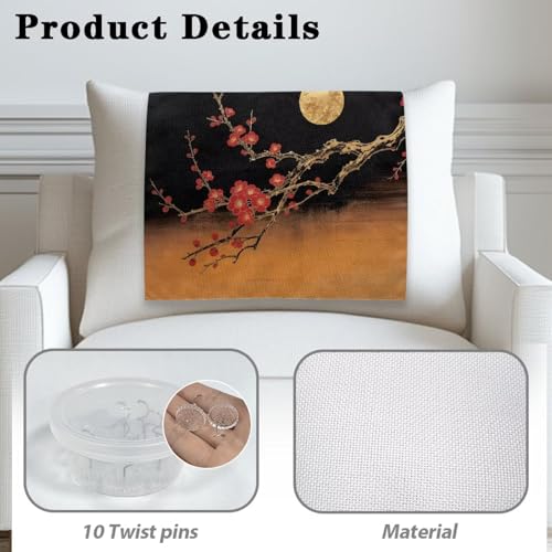 2026 Upgraded Headrest Cover for Recliner Chair Cat Fish Waves Armrest Cover Soft Breathable Non Slip Headrests Slipcovers Lounge Chair Headrests Protector - color: Cat Fish Waves