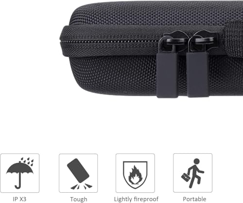 co2CREA Hard Case Compatible with Logitech MX Mechanical Mini Wireless Illuminated Keyboard (Case Only) - color: Black, size: Case for MX Mechanical Mini Keyboard