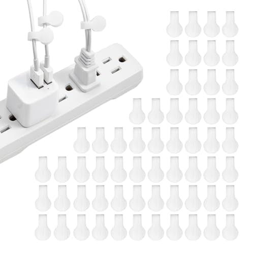 Wrap-It Storage Cable Labels, Mini, White (60 Pack) - Cord and Wire Tags for Cable Management and Organizer for Electronics, Computers and More - color: White, size: Mini