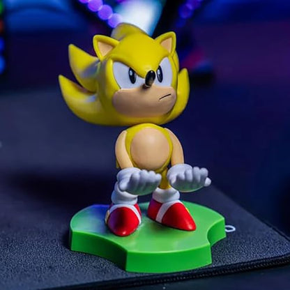 Exquisite Gaming Sonic Phone Stand, Collectible 4.5 in. Cable Guy Holdem Figure