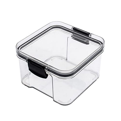 Sumgsn Keyboard Switch Container Switch Storage Box Mechanical Keyboard Keycap Switches Storage Box Transparent Plastic Sealed (460ml) - color: 460ml-1pcs