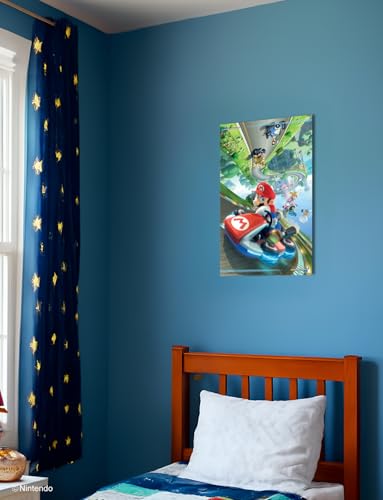 Pyramid America Super Mario Poster - Mario Kart 8 Poster - 11 x 17 inch Video Game Room Decor, Room Office & Gamers – Nintendo Decorations