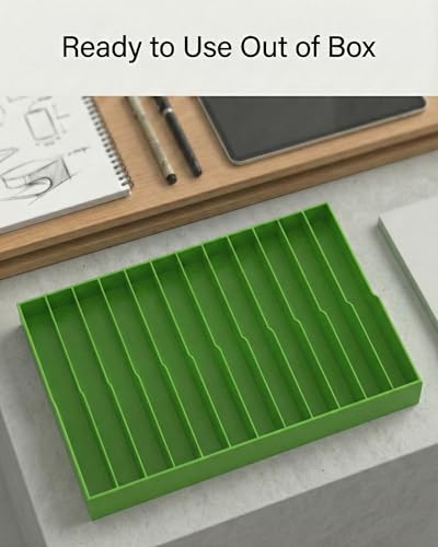 Video Game Storage Tower for PS5 / PS4 / Xbox Series X/Xbox One Game Cases, 12-Disc Capacity DVD & Blu-Ray Organizer Stand, Anti-Slip ABS Desktop Rack, No Assembly Required (1, Green) - color: Green