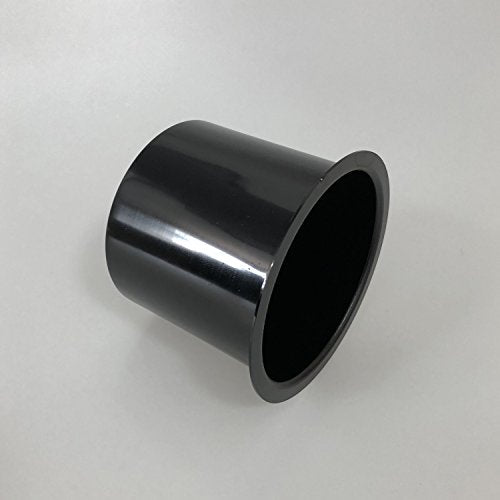 Yuanhe Aluminum Jumbo Cup Holder - 10 Pack Black Poker Table Cup Holder Insert for Casino Game Table Sofa Boats Pontoon Marine Bench Desk RV Cars & Trucks - color: black