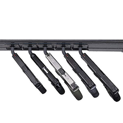 Hold Up Displays in Barrel Wall Mount Handgun Pistol Holder Gun Hanger – 30 Degrees Left - size: 5 Pack, style: 30 Degree Right