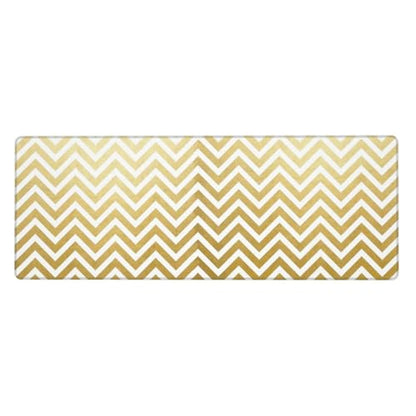 Golden Geometric Diagram Mouse Pad Large Gaming Mousepad Non-Slip Rubber Base Keyboard Mouse Mat for Laptop Keyboard Desktop 31.5 x 11.8 inch - color: Golden Geometric Diagram