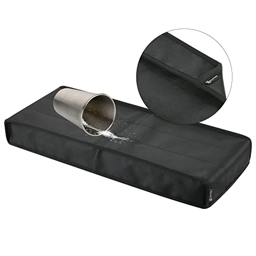 Keyboard Dust Cover, Covers Standard Size PC Keyboards, 1680D Nylon Anti-dust and Waterproof Keyboard Protector Cover Case (17.7 x 7.8 x 2.2 Inch, L)
