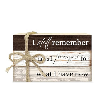 Decorative Books For Home Decor, Coffee Table Faux Wood Book Stack Decor, I Still Remember Modern Stacked Book Decor, Stacked Display Books For Shelf Mantel Nightstand Display, Three Pieces -C(10) - style: I still remember -05