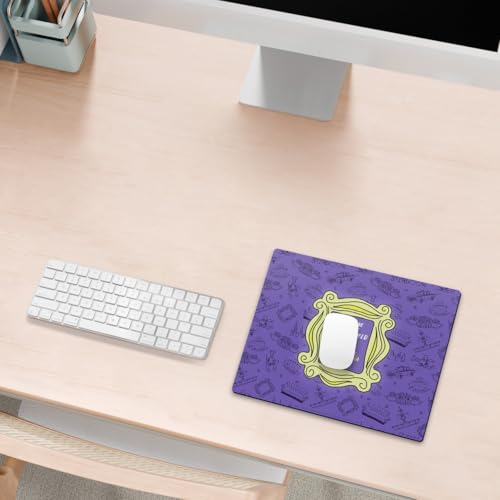 Head Case Designs Officially Licensed Friends TV Show Peephole Frame Graphics 9.84 x 11.81 x 0.12 inches (250 x 300 mm) - S Gaming Office Desk PC Keyboard Mouse Mat Pad - size: 9.84 x 11.81 x 0.12 inches (250 x 300 mm) - S