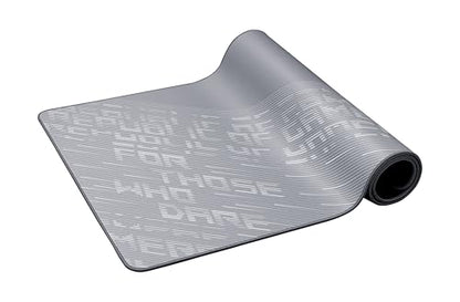 ASUS ROG Scabbard II Arctic Gray XXL Gaming Mouse Pad – 35.4” x 15.7” (Extended/XXL Size), Soft Cloth Surface, Water/Oil/Dust-Resistant, Anti-Fray Edges, Non-Slip Base - Gray - color: Gray, size: 35.4L x 15.7W inches