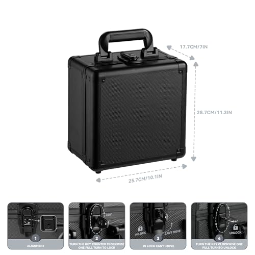 novelinks Trading Card Storage Box for 3" x 4" 35pt Rigid Cards, Toploader Organizer Case, Trading & Sports Cards, Graded & Rating Card Holder Box, with 2 DIY Partitions (2 Card Slots) - size: 2 Card Slots