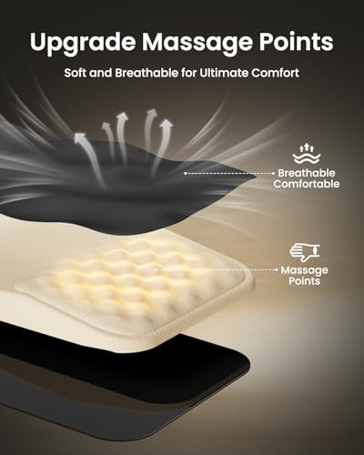 ProtoArc Ergonomic Mouse Pad with Wrist Rest, MP50 Mousepad with Massage Design, Soft Memory Foam and Non-Slip PU Base for Pain Relief, Desk, Home, Office, 12x8 Inches, Black (Mouse Not Included) - color: Black Lycra
