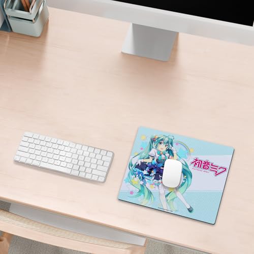 Head Case Designs Officially Licensed Hatsune Miku Stars and Rainbow Graphics 9.84 x 11.81 x 0.12 inches (250 x 300 mm) - S Gaming Office Desk PC Keyboard Mouse Mat Pad - color: Stars and Rainbow, size: 9.84 x 11.81 x 0.12 inches (250 x 300 mm) - S