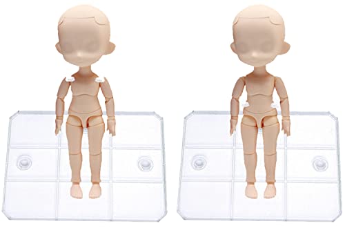 3 Pack Action Figure Stand for 3.75" and 6" Figures - Each Doll Model Support Stand includes 3 Clamps Sizes,Action Figure Display Holder Base Display Your Action Figures in Style