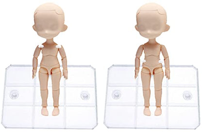 3 Pack Action Figure Stand for 3.75" and 6" Figures - Each Doll Model Support Stand includes 3 Clamps Sizes,Action Figure Display Holder Base Display Your Action Figures in Style