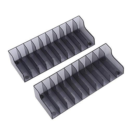 Ciglow Game Disk Storage, 2 PCS Game CD Disk Rack Bamboo Storage Stand supporto adatto per/Slim/PRO/XBOXONE S.