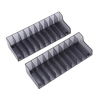 Ciglow Game Disk Storage, 2 PCS Game CD Disk Rack Bamboo Storage Stand supporto adatto per/Slim/PRO/XBOXONE S.