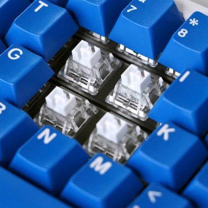 OOCTPK Chilkey WS Quartz Linear Switch 5-Pin Hotswap Pre-Lubed, PC Housing for RGB, Mechanical Keyboard Switch for DIY Custom Builds, Keyboard Switches 5 Pins PCB Mount Lubed Switches Clear (35pcs) - color: WS Switches-Quartz Clear-15pcs