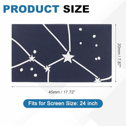 PATIKIL Monitor Dust Cover Anti-Static Dustproof Protective Cover Computer Screen Sleeve for 24 Inch Computer Monitors PC Desktop TV LCD LED HD Panel Case, Black - size: 24 Inch