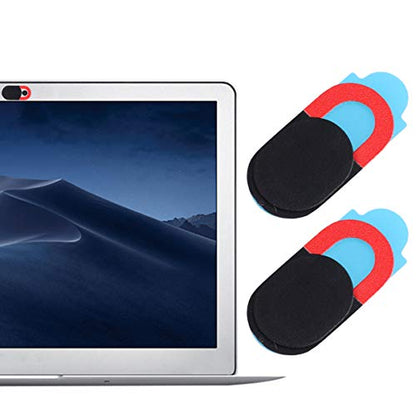 Uonlytech Oval Webcam Privacy Cover Slider 6-Pack for Laptop Tablet Phone Camera Privacy Protector Easy Slide Compact Design