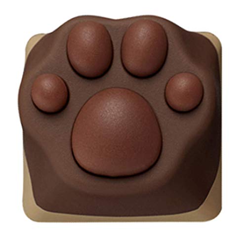 Sya Zomoplus Cute Cat-Claws Keycap 3D Model OEM Profile Keyboard Key Caps for Cherry MX Switches Mechanical Gaming Keyboard Catpaw ESC-Key Keycap (Siamese 1pcs) - color: Siamese-1pcs