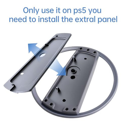 Vertical Stand for PS5 Slim&PS5 Consoles,Non-Slip Vertical Mount for PlayStation 5 Console (30th Anniversary)