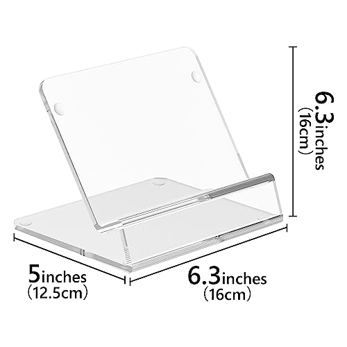 GEEKRIA Keyboard Display Stand, Acrylic Mechanical Gaming Keyboard Holder for 60%, 75%, 80%, 96% Computer keyboard (transparent)