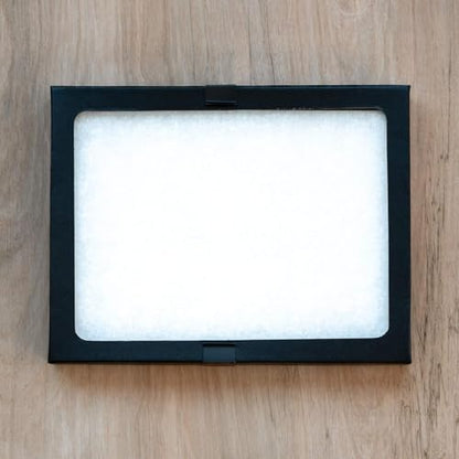 SE Glass Top Display Box - JT926 - size: 8-⅝” x 6-⅝” x ¾"