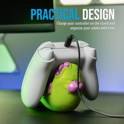 Glistco Zombie Head Controller Stand - Controller Holder Figure, Gaming Controller Accessories, Zombie Collectible Home Decor for Desktop, Compatible with PS5 DualSense & Xbox controllers