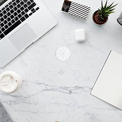 Aifeier ET 2-3/8 Inch (60mm) Flexible Desk Grommets Wire Cord Hole Cover Cable Organizer for Desktop Equipment Wiring Management and Protection - size: White 2-3/8 Inch (60mm)