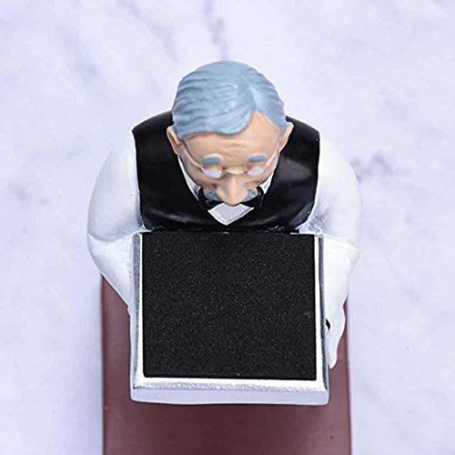 Pilarmuture Watch Display Stand Jewelry Organizer Astronaut/Old Housekeeper Handmade Watch Holder Resin Figurine Jewelry Watch Storage Rack Eyeglass Holder for Office Home Decoration - size: 1#old housekeeper