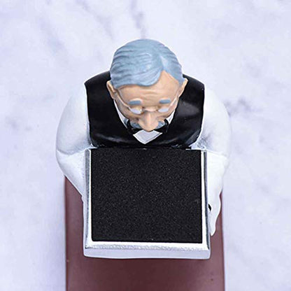 Pilarmuture Watch Display Stand Jewelry Organizer Astronaut/Old Housekeeper Handmade Watch Holder Resin Figurine Jewelry Watch Storage Rack Eyeglass Holder for Office Home Decoration - size: 1#old housekeeper