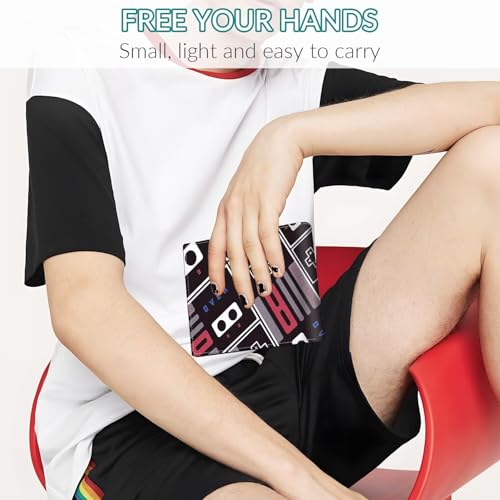EXXBYELI Boys Wallet Gamepad Leather Wallets Credit Id Card Cash Holder Black Rfid Blocking Zipper Cute Cool Funny Aesthetic Wallets With Coin Pocket Id Window Teen Wallets for Boys Teenager Wallet - color: game-black