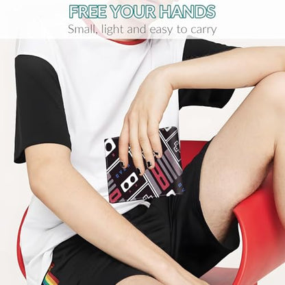 EXXBYELI Boys Wallet Gamepad Leather Wallets Credit Id Card Cash Holder Black Rfid Blocking Zipper Cute Cool Funny Aesthetic Wallets With Coin Pocket Id Window Teen Wallets for Boys Teenager Wallet - color: game-black