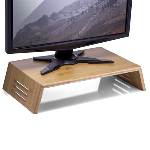 Achieva Bamboo Monitor Stand (71008)