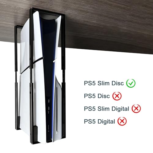 14.6"x 4" SFF PC Under Desk/Wall Mount Compatible with Dell OptiPlex SFF 9020 7060 7050 7040 5050 3050 Small Form Factor Desktop Computer with Anti Scratch Sponge
