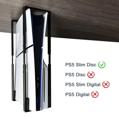 14.6"x 4" SFF PC Under Desk/Wall Mount Compatible with Dell OptiPlex SFF 9020 7060 7050 7040 5050 3050 Small Form Factor Desktop Computer with Anti Scratch Sponge