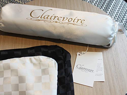 Clairevoire Piano Keyboard Dust Cover for 61 Keys to 88 Keys, Electric Pianos Cover, Digital Pianos Cloth Protection,Lightweight and Adjustable Closure,Pearl White, L - Keyboard Piano up to 61" x 21" - color: Pearl White, size: Large