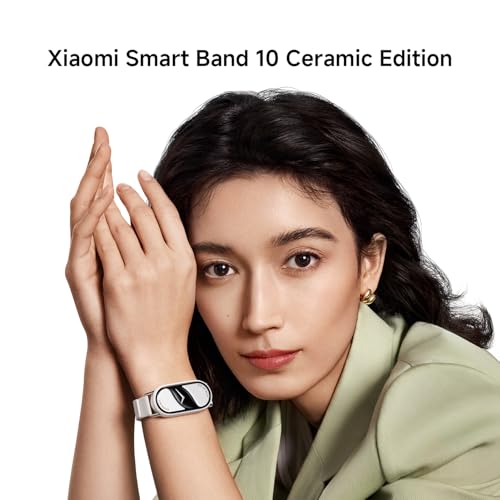 XIAOMI Mi Smart Band 10 (2025) Global Version - 1.72" AMOLED Display | 21 Days Battery Life | Touchscreen, Multi-Sport Tracker, Activity Tracker, Heart Rate Monitor | BT5.4 - (Mystic Rose) - color: Mystic Rose