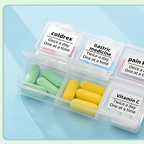 Phomemo M110 Labels, Label Maker Waterproof Labels, 1.57"x1.18" (40x30mm) Multi-Purpose Square Self-Adhesive Compatible for Phomemo M110/M100/M250/M221 Label Printer, 230 Pcs/Roll, Black on White - size: 1.57"x1.18", style: 1 Roll