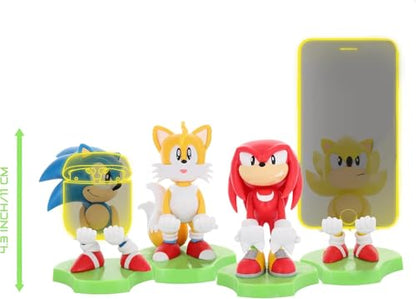 Exquisite Gaming Sonic Phone Stand, Collectible 4.5 in. Cable Guy Holdem Figure