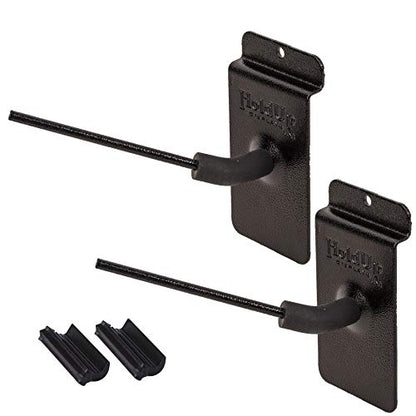 Hold Up Displays in Barrel Wall Mount Handgun Pistol Holder Gun Hanger – 30 Degrees Left - size: 2 Pack, style: 30 Degree Left