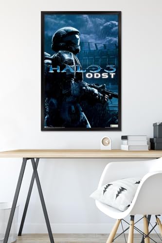 Trends International Halo: ODST - Key Art Wall Poster, 22.375" x 34", Black Framed Version - color: Black Framed Version, size: 34"L x 22.4"W