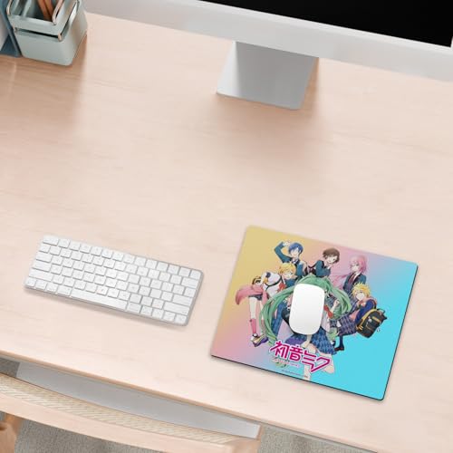Head Case Designs Officially Licensed Hatsune Miku High School Graphics 9.84 x 11.81 x 0.12 inches (250 x 300 mm) - S Gaming Office Desk PC Keyboard Mouse Mat Pad - color: High School, size: 9.84 x 11.81 x 0.12 inches (250 x 300 mm) - S