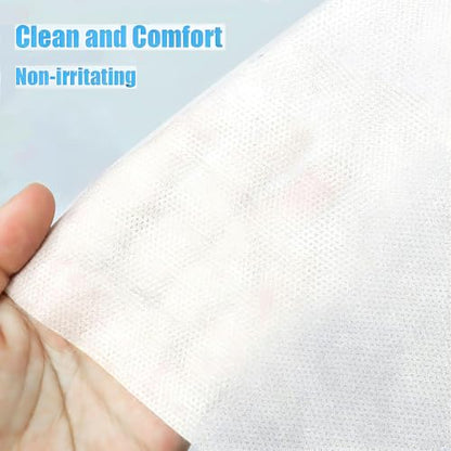 300 Pcs Disposable Face Cradle Covers for Massage Chairs Headrest Covers | Non Woven Fabric , for Massage Table, Ultra Soft, Non Sticking, Face Head Rest Covers, Face Cushion Cover